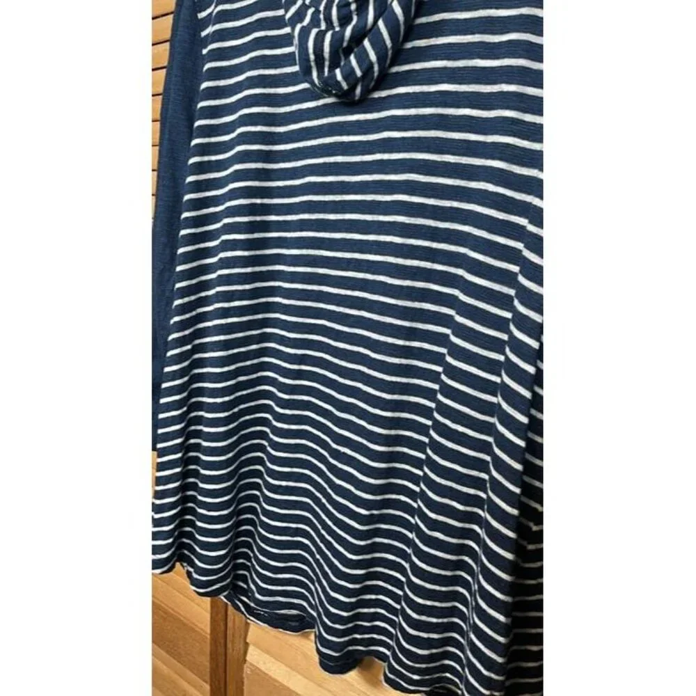 JJILL Long SLeeve Hooded/Stripped top.  SZ XL/CHARITY SALE - Picture 9 of 10